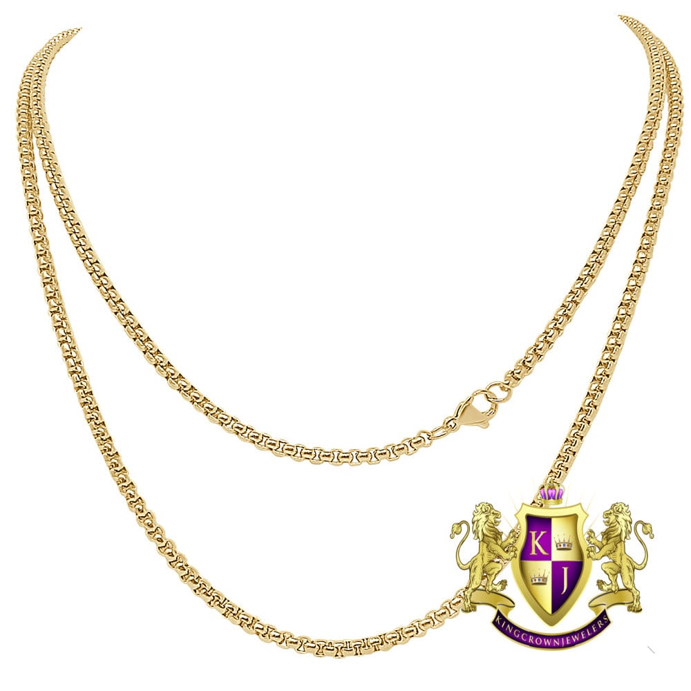 Men's 35 + Grams 3.00 Cwt. Simulated Diamond 14K Gold Over Lion Panther Pendant Jaguar Leopard Custom Charm Chain Neckless Set