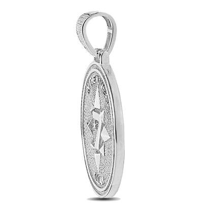 Real Genuine 3.50 Cwt. Authentic MOISSANITE Diamond 34+ Grams Five-Percent Nation Five Percenter Allah Pendant 10K Gold Over Charm Chain Set