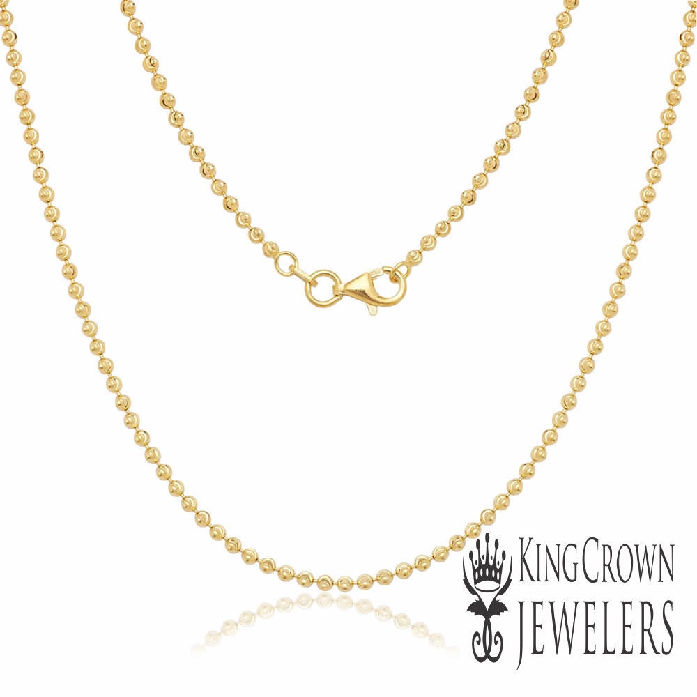 14k Gold Over Real Genuine Sterling Silver Simulated Diamond Allah God Muslim Islamic Arabic Unisex Charm Pendant Chain Neckless Set 2.65