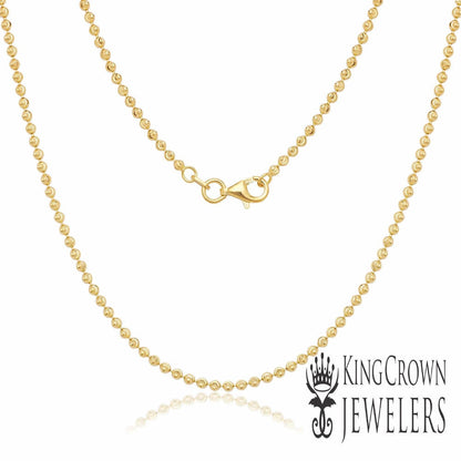 14k Gold Over Real Genuine Sterling Silver Simulated Diamond Allah God Muslim Islamic Arabic Unisex Charm Pendant Chain Neckless Set 2.65