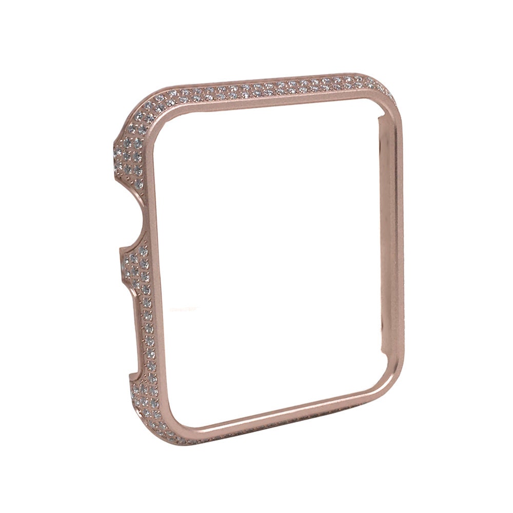 Ladies 38mm Apple Series 1 2 & 3 Watch Stainless Steel Bezel Insert Face Cover