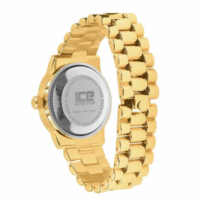 Green Emerald Face Dial 14K Yellow Gold Day/Date Function Steel Back Presidential Metal Band Mens Watch 40mm