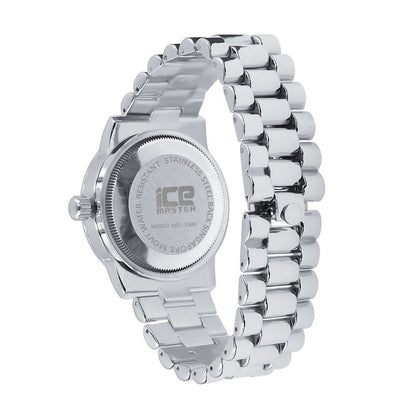 Black Onyx Face Dial 14K White Gold Day/Date Function Steel Back Presidential Metal Band Mens Watch 40mm
