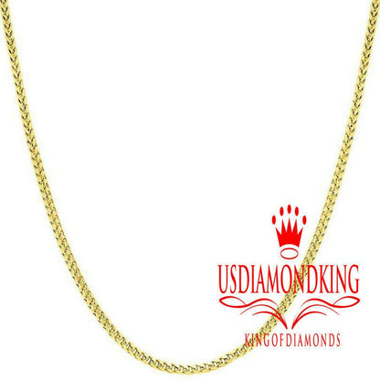 10k Yellow Gold On Real Sterling Silver Simulated Diamond Egyptian Pharaoh Charm Pendant Chain Set