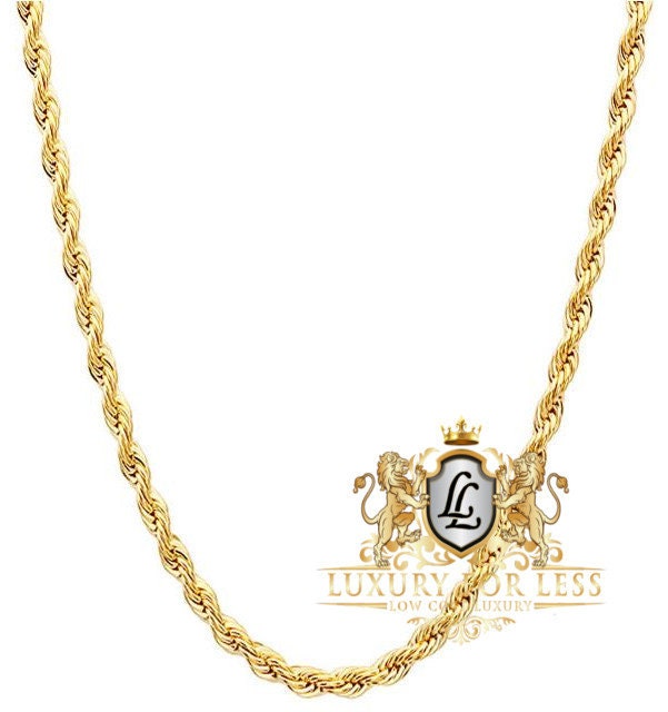 14K Gold Finish Simulated Diamond Egyptian King Pharaoh Round Charm Pendent Chain Set 1.75''