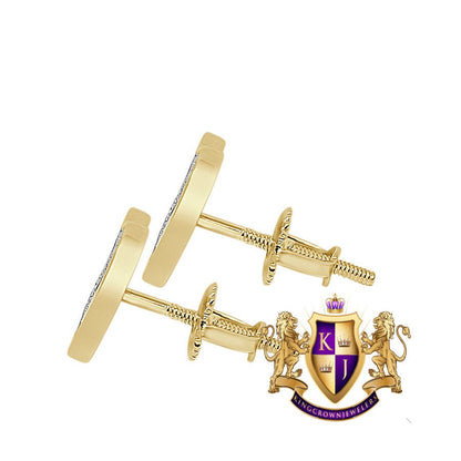 Real Genuine Diamonds 10K Gold Over Love Heart Shape Screw Back Unisex Earrings Stud Small 10 mm