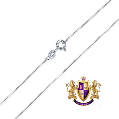 Sapphire Blue Real Sterling Silver 10K White Gold Over Pendent Charm Chain Neckless Earrings Ring 3 Piece Combo Set